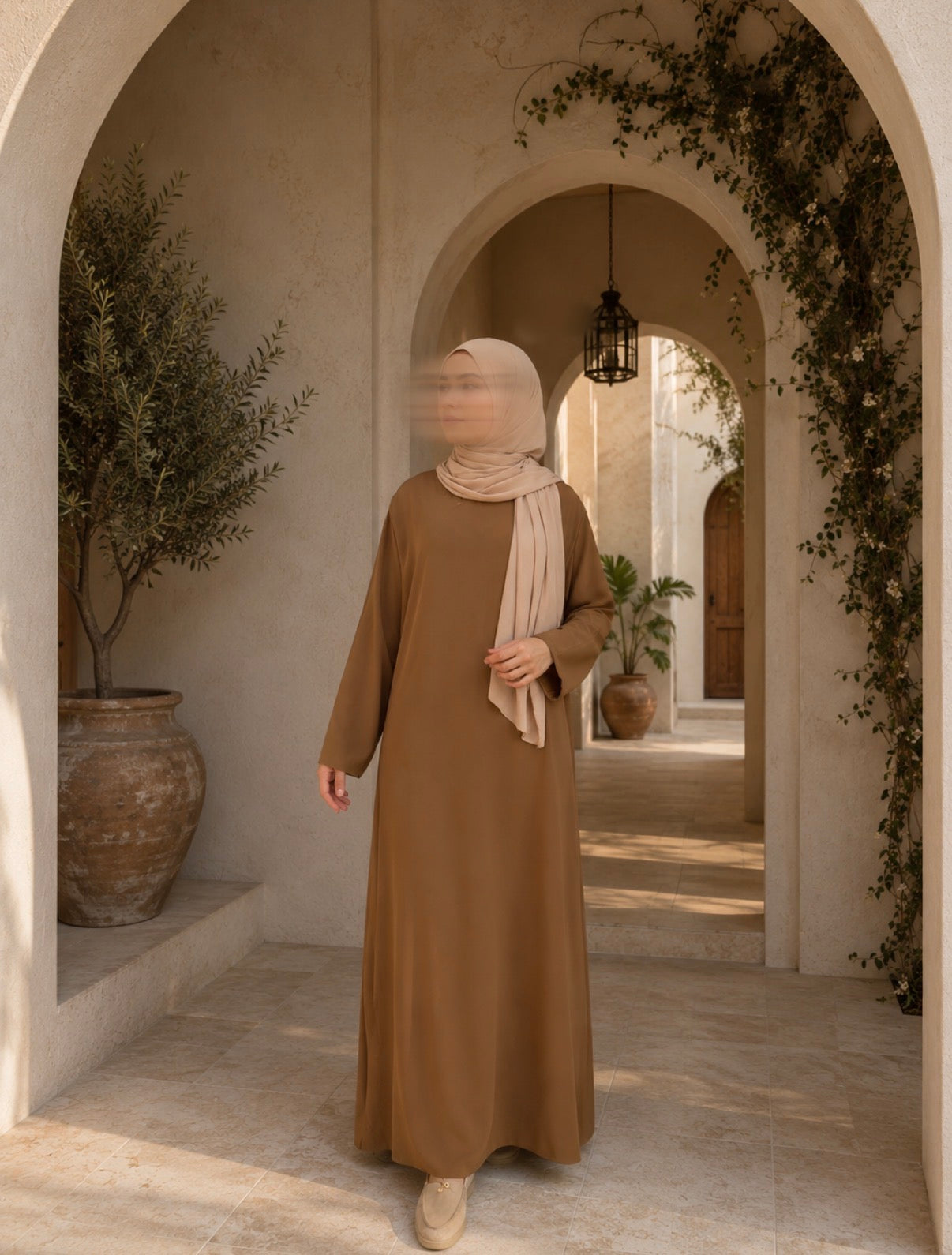Noor Brown Abaya