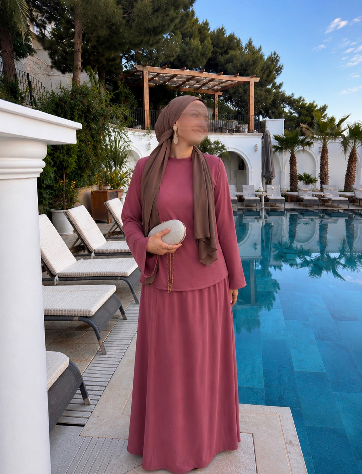 Diana Raspberry Pink Set