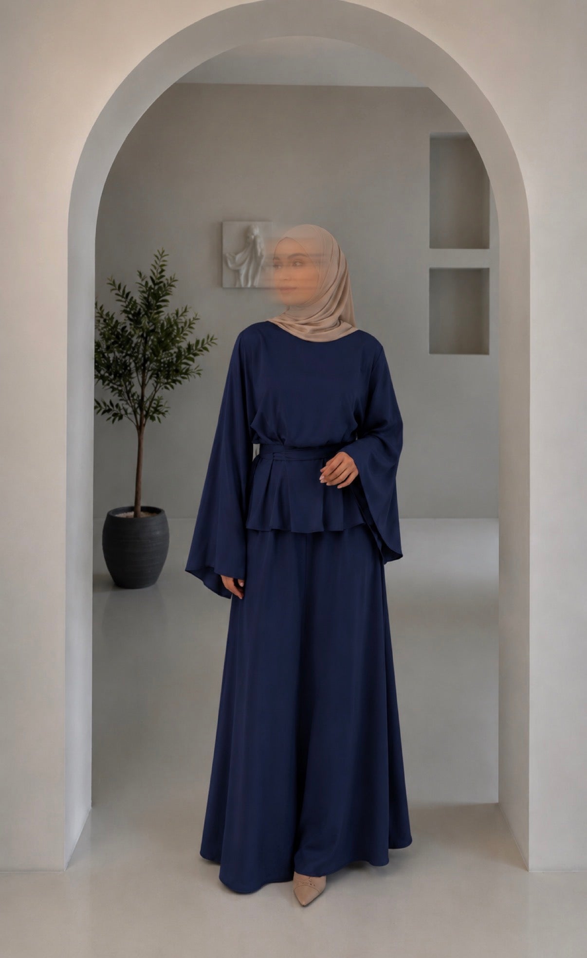 Butterfly Dress - Midnight Navy