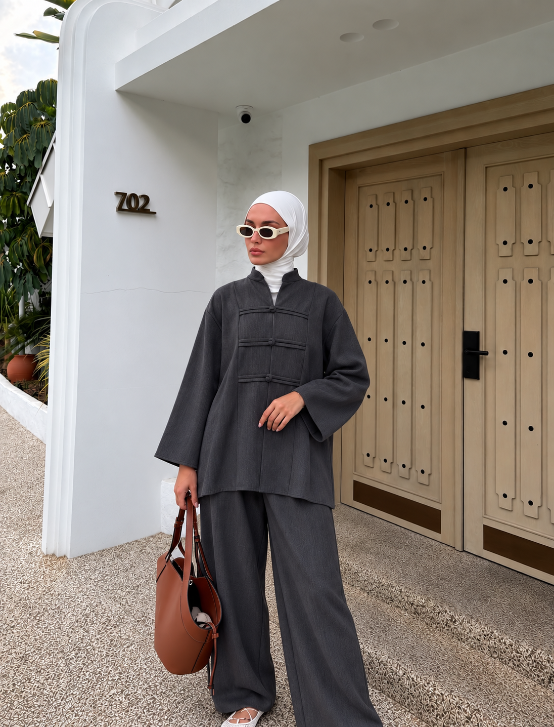 Yuna Dark Grey Set