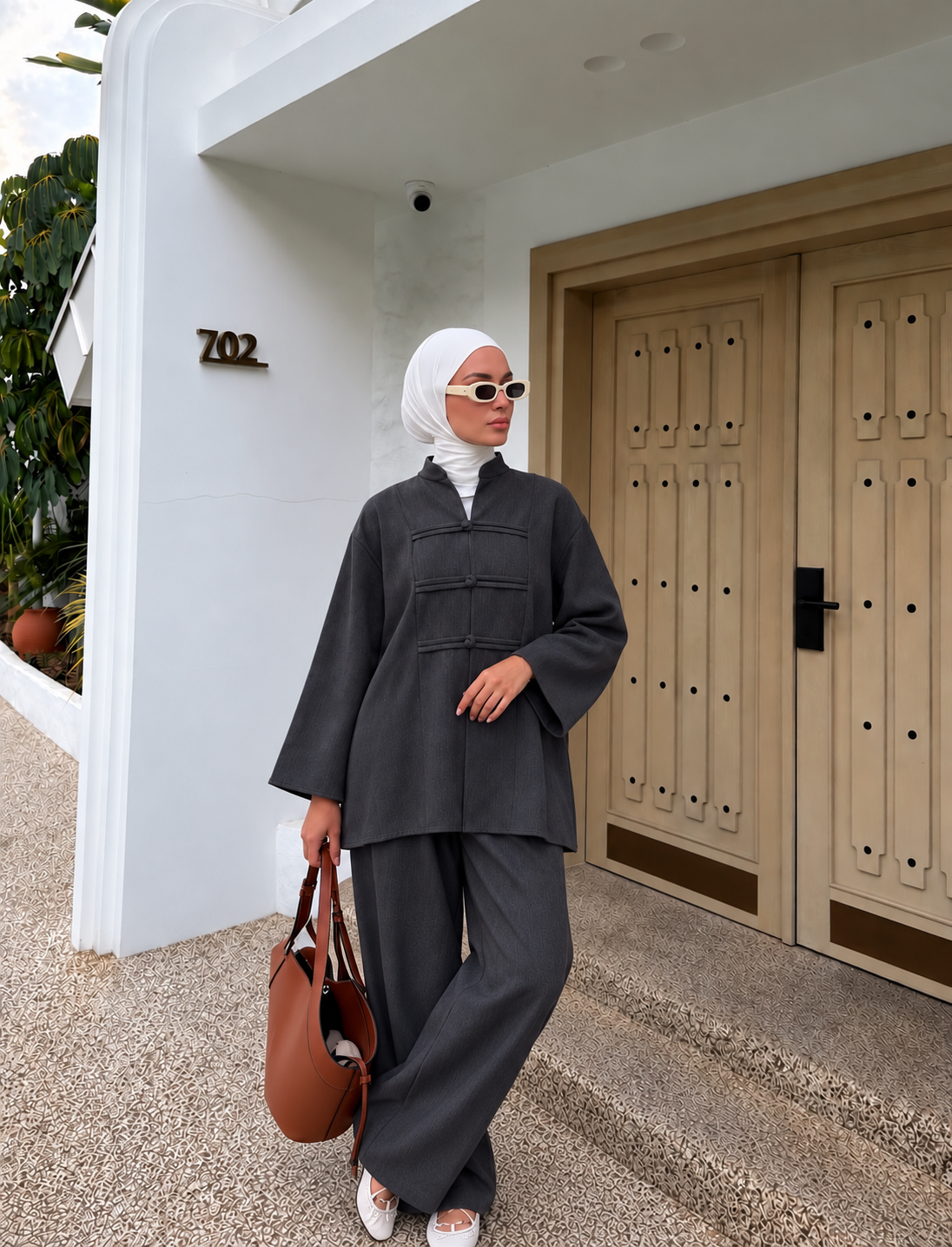 Yuna Dark Grey Set