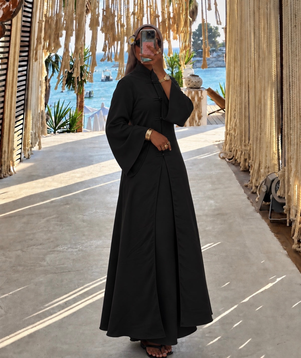 Jade Chinese-Inspired Two-Piece Set
