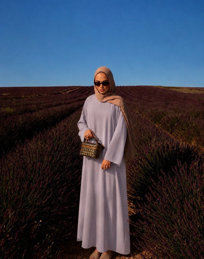 Noor Grey Abaya